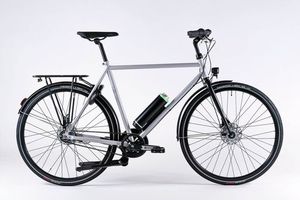 Brik Belt Pendix bicicleta eléctrica con correa de carbono y motor central