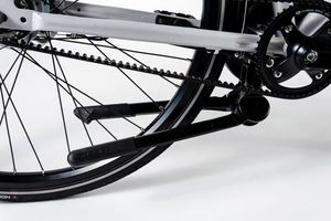 Brik Belt Pendix bicicleta eléctrica con correa de carbono y motor central
